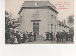 CPA GRANGES    L ASILE DE MR ANCEL SEITZ INAUGUREE LE 15 SEPT 1907 - Other Municipalities