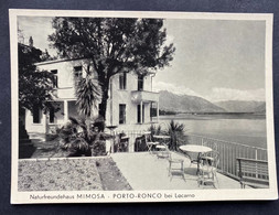 Naturfreundehaus ,Mimosa‘ Porto Ronco Bei Locarno - TI Ticino