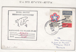 USA Driftstation ICE-ISLAND T-3 Cover Fletcher's Ice Island T-3 Periode 4 Ca APR 28 1973 (DR138C) - Estaciones Científicas Y Estaciones Del Ártico A La Deriva