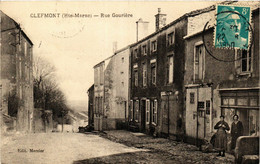 CPA AK CLEFMONT - Rue Gouriere (368717) - Clefmont