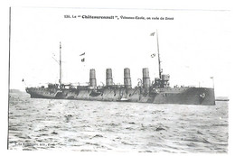 Bateaux Le Chateaurenault Vaisseau Ecole En Rade De Brest 1913 - Unclassified