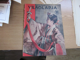 Tolnai Vilaglapja Budapest 1940 WW2 Japan National Costumes Dance - Tourismus