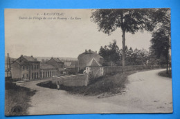 Lamorteau : La Gare à L' Entrée Du Village Du Côté De Rouvroy - Virton