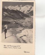 A4139) SÖLDEN - Ötztal - Sehr Schöne Verschneite Ansicht - Kreuz Am Weg - Blick Auf Häuser ALT - Sölden