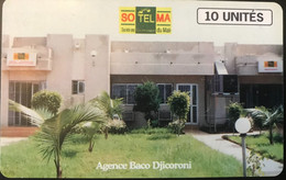 MALI  -  Phonecard  -  SOTELMA  -  Agence Baco Djicoroni  -  10 Unités - Mali