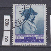 SAN MARINO    1957	Garibaldi, L. 2 Usato - Usati