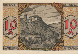 Deutsches Notgeld - 3 Billets De Hammelburg  10, 25 Et 50 Pfennigs - Non Classés