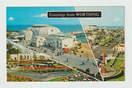 WORTHING:  GREETINGS  FROM .... -  VISIONS  -  TO  ITALY  -  FP - Worthing