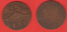 VICENZA Medaglia Patronato Leone XIII° Anniversario 1948 - 1983 - Profesionales/De Sociedad
