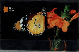 OMAN 1998 PHONECARD BUTTERFLIES USED VF!! - Farfalle