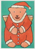 Cpm 1741/032 ERGON - Ours Père Noël - Animal - Illustrateurs - Illustrateur - Ergon