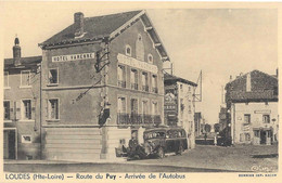 Loudes   Route Du Puy       AUtobus  Hotel Varenne - Loudes