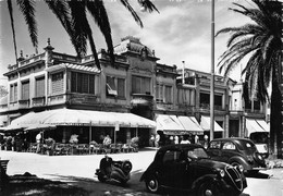 010874 "VIAREGGIO-VIALE DELLA LIBERTA'" ANIMATA, VESPA FARO BASSO, FIAT 500 TOPOLINO, SCARTABELLI NEGOZIO CART NON SPED - Viareggio