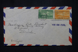 CUBA - Enveloppe De Habana Pour La Suisse Par Avion En 1946 - L 111691 - Brieven En Documenten