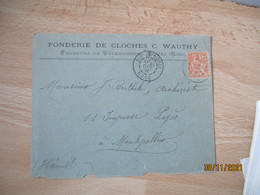 Fonderie Coches Wautry Douai Enveloppe Commerciale - 1900 – 1949