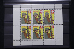 SUISSE - 4 Vignettes Militaire En Bloc De 6 Dentelés Avec Oblitération Poste Militaire  - L 111719 - Vignettes