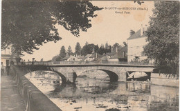 SAINT-LOUP-SUR SEMOUSE   70  HAUTE SAONE  CPA  LE GRAND PONT - Autres & Non Classés