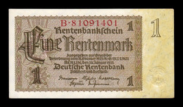 Alemania Germany 1 Rentenmark 1937 Pick 173b Sc- AUnc - 1 Rentenmark