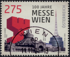 100 Jahre Wiener Messe Österreich  2021 Gestempelt - 2021-... Gebraucht