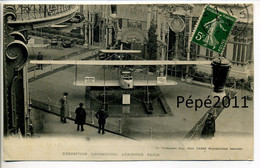 CPA 75 PARIS EXPOSITION  LOCOMOTION AERIENNE HYDRO AEROPLANE Type Blindé à Mitrailleuse Gagnant Concours Monaco RARE - ....-1914: Vorläufer