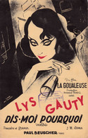 Dis Moi Pourquoi  >02/12) Partition Musicale Ancienne > "Lys Gauty" > - Chant Soliste