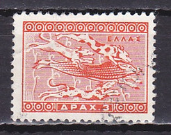 Greece, 1955, Ancient Greek Art/Wild Boar Hunting, 3D, USED - Used Stamps