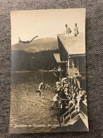 Flims Caumasee Waldhaus Waldhäuser Badeleben - Flims