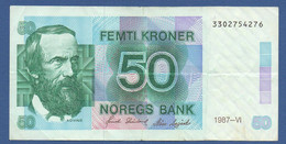 NORWAY - P.42d – 20 Kroner 1987 AVF Serie 3302754276 - Norvège