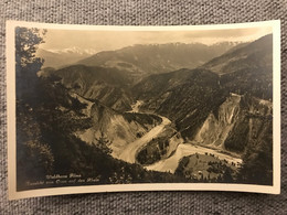 Flims Caumasee Waldhaus Ansicht Auf Dem Rhein Conn - Flims