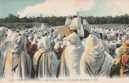 AK Scènes Et Types - La Grande Prière - La Lecture Du Coran - Nordafrika - Ca. 1910 (58612) - Afrique