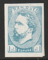 Spain 1881 Sc X1 Espagne Ed 156 Carlist 1st Reprint MNH** - Carlisti