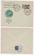 France // 1950-1959 // Lettre Journée Du Timbre à Falaise 1958 - Brieven En Documenten