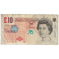 Billet, Grande-Bretagne, 10 Pounds, 2004, KM:389c, B - 10 Ponden