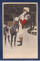 CPA Reznicek, Ferdinand Von Illustrateur Art Nouveau Série Simplicissimus Femme Women Voir Dos Ane - Reznicek, Ferdinand Von