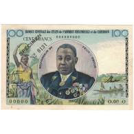 Billet, États De L'Afrique Centrale, 100 Francs, Specimen, KM:1s, SPL - États D'Afrique Centrale