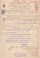 Fattura - Palermo - 1927 - Italia