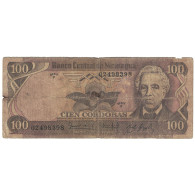 Billet, Nicaragua, 100 Cordobas, 1984, 1985, KM:141, B - Nicaragua