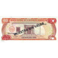 Billet, Dominican Republic, 100 Pesos Oro, 1994, 1994, Specimen, KM:136s2, SUP+ - Dominicana