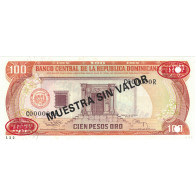 Billet, Dominican Republic, 100 Pesos Oro, 1994, 1994, Specimen, KM:136s2, SUP+ - Dominicana