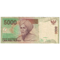 Billet, Indonésie, 5000 Rupiah, 2001-11-6, KM:142a, TB - Indonésie