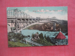 Bridge & Falls. St. John New Brunswick > St. John    Ref  5326 - St. John