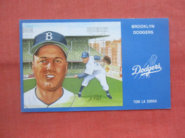Brooklyn Dodgers.    Tom La Sorda.  Baseball    Ref  5327 - Baseball