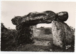 CPSM    24   BRANTOME EN PERIGORD       DOLMEN DE PIERRE LEVEE - Dolmen & Menhirs