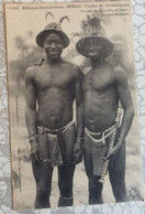 OLD POSTCARD Ethnics > Africa SENEGAL MUSCLE ATHLETE BOYS  Nr.1035.TYPEN DE MANKAIGNES AFRIQUE OCCIDENTALE - Afrika