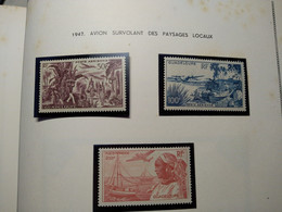 GUADELOUPE N° YVERT PA 13/15** NEUF SANS CHARNIERE MAGNIFIQUE - Airmail