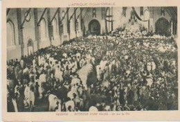 ROUANDA (RWANDA) Intérieur D'une Eglise . Un Jour De Fête - Ruanda Urundi