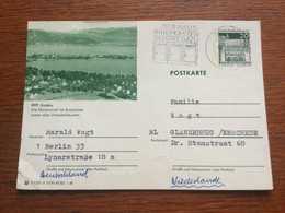 SCH3613 BRD Ganzsache Stationery Entier Postal P 96 DV B 12/90 Lindau Von Berlin Nach Glanerbrug/Niederlande - Geïllustreerde Postkaarten - Gebruikt