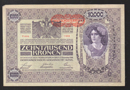 (Autriche) Billet De 10.000 Kronen  1918 (M2935) - Autriche