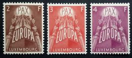 Luxembourg Luxemburg CEPT 1957 Yvertn° 531-533 *** MNH  Cote 150 € Europa - 1957