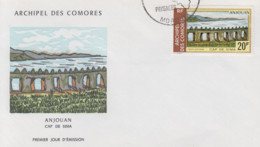 Enveloppe  FDC  1er  Jour   ARCHIPEL  Des  COMORES    ANJOUAN    Cap  De  SIMA   1972 - Autres & Non Classés